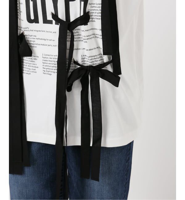 Glyph「Glyph Logo with Ribbons TEE」|Tシャツ・カットソー|