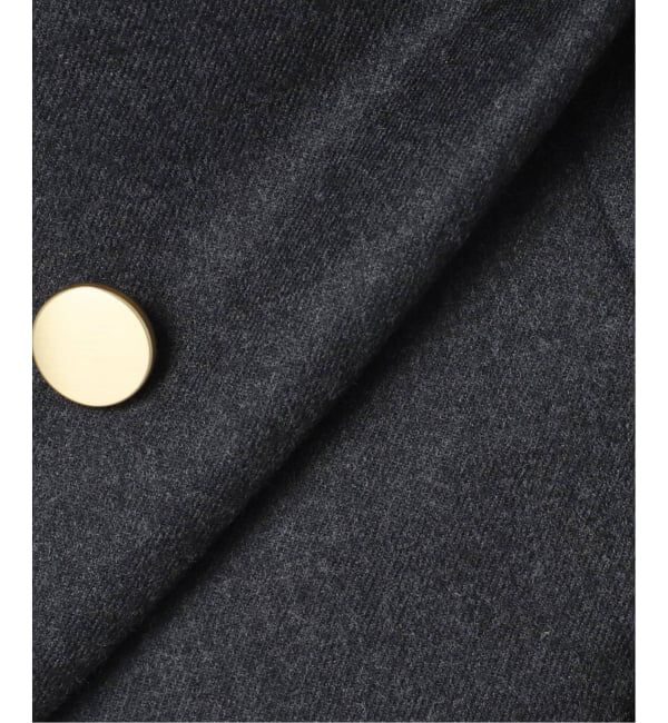 NOBLE「《追加》《WEB・一部店舗カラー》ウールフラノピークドラペルジャケット」|テーラードジャケット|