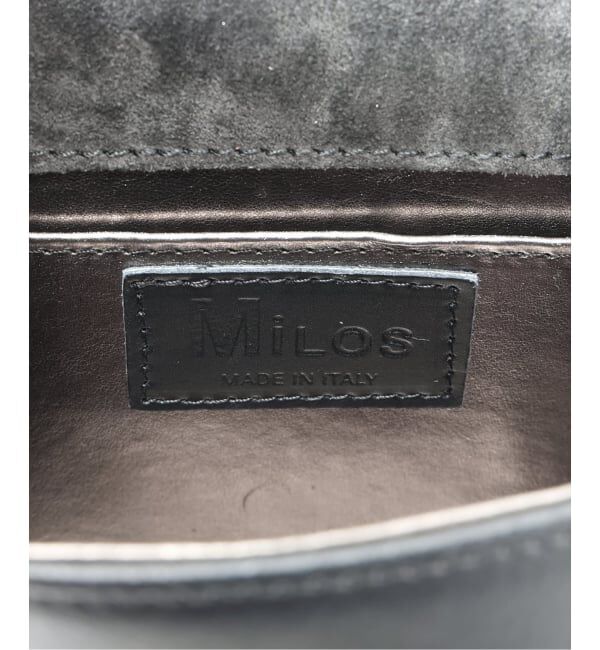  「MILOS/ミロス ビット付きミニバッグ」|ショルダー・メッセンジャー|