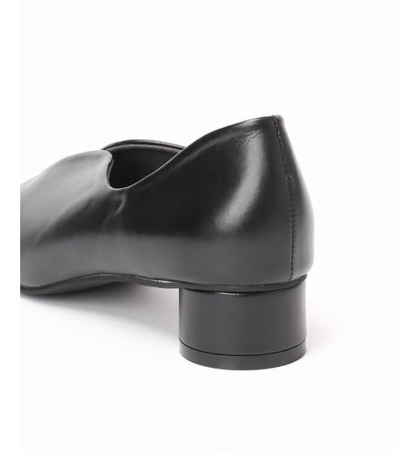  「3cmフレンチスクエアスリットパンプス」|パンプス|