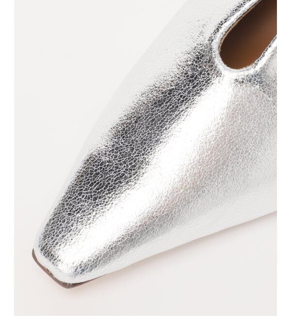  「3cmフレンチスクエアスリットパンプス」|パンプス|