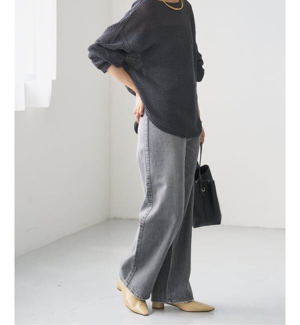  「3cmフレンチスクエアスリットパンプス」|パンプス|