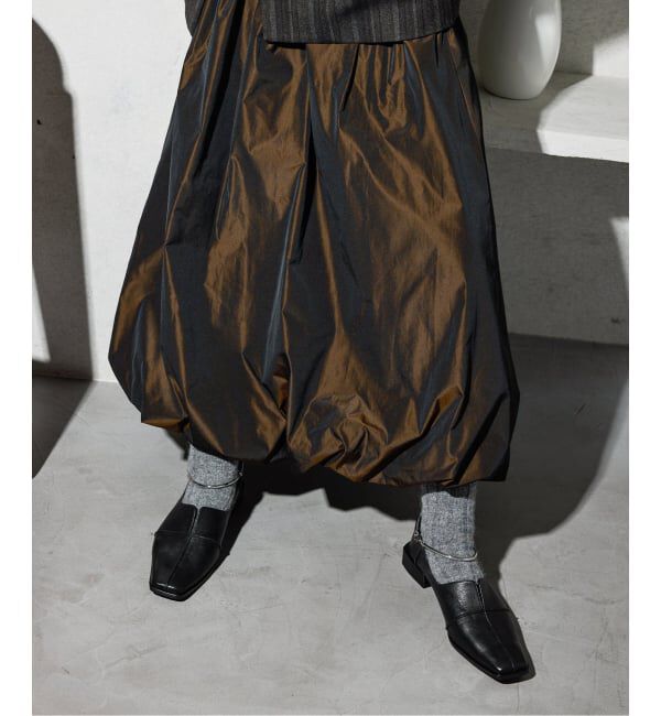 GRISE「《追加》GRISEレザースクエアクロスシームアンクルフラット」|その他|