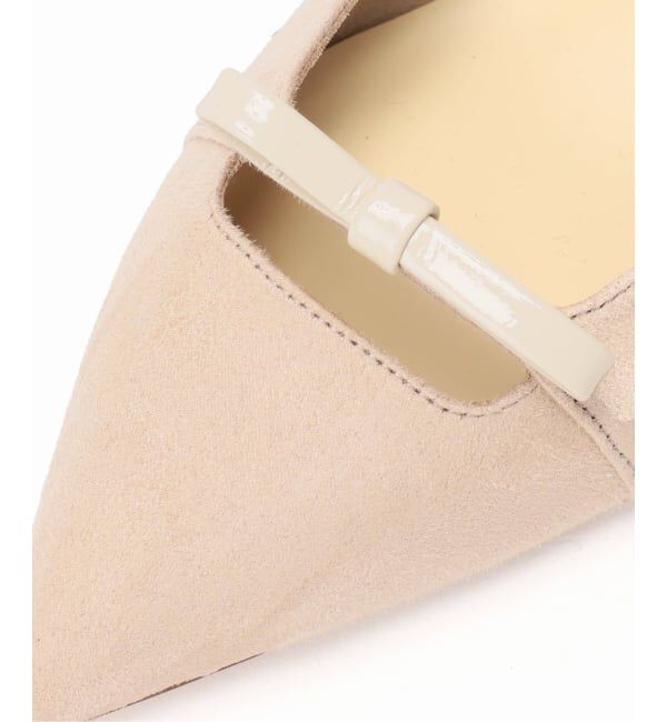  「5cmポインテッドナローリボンパンプス」|パンプス|