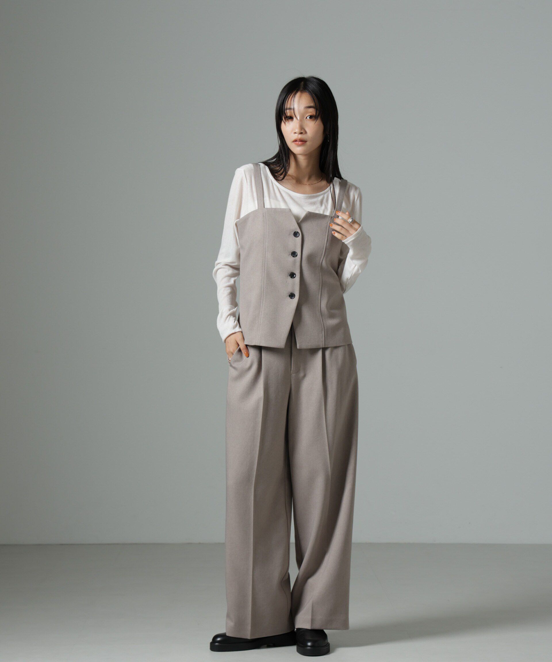 nano･universe「ビスチェパンツセット」|ワンピース|