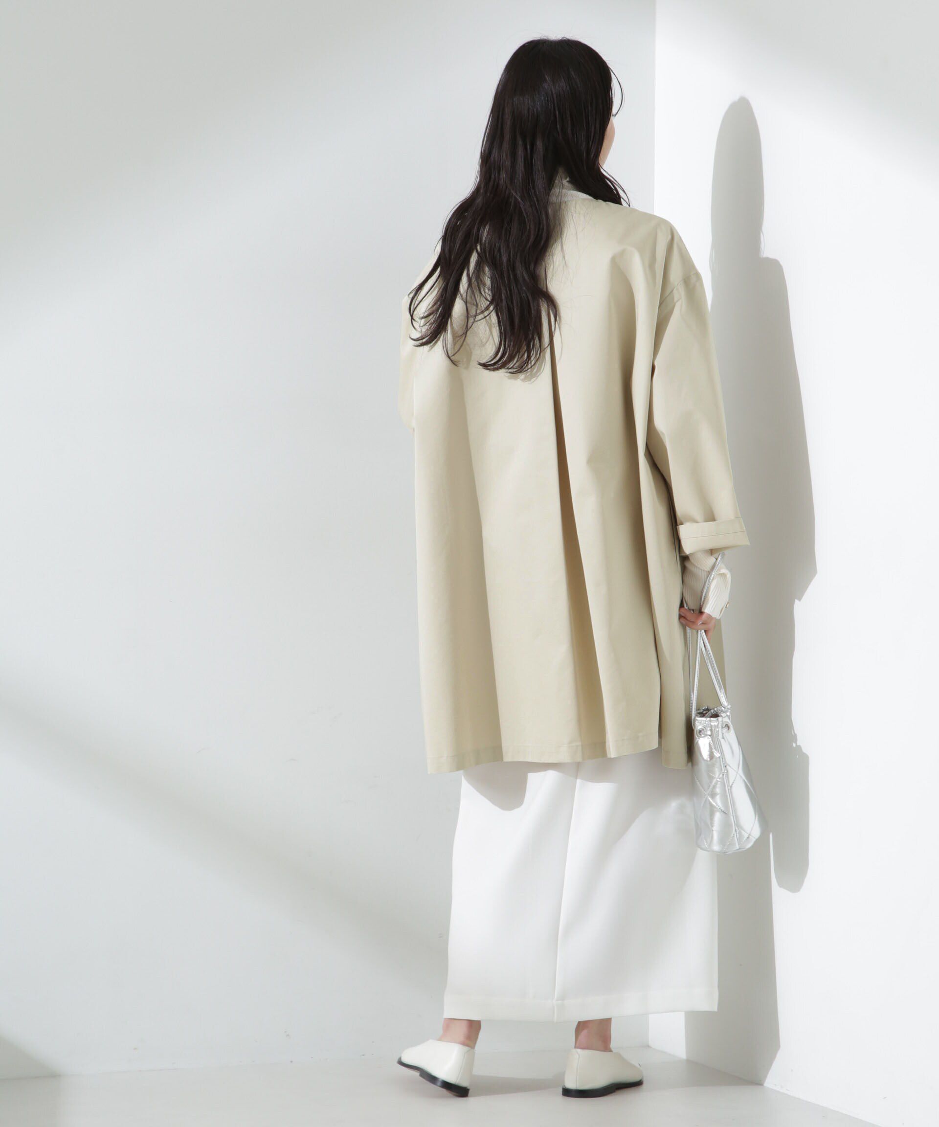 nano･universe「撥水&花粉ガードノーカラーコート」|その他|