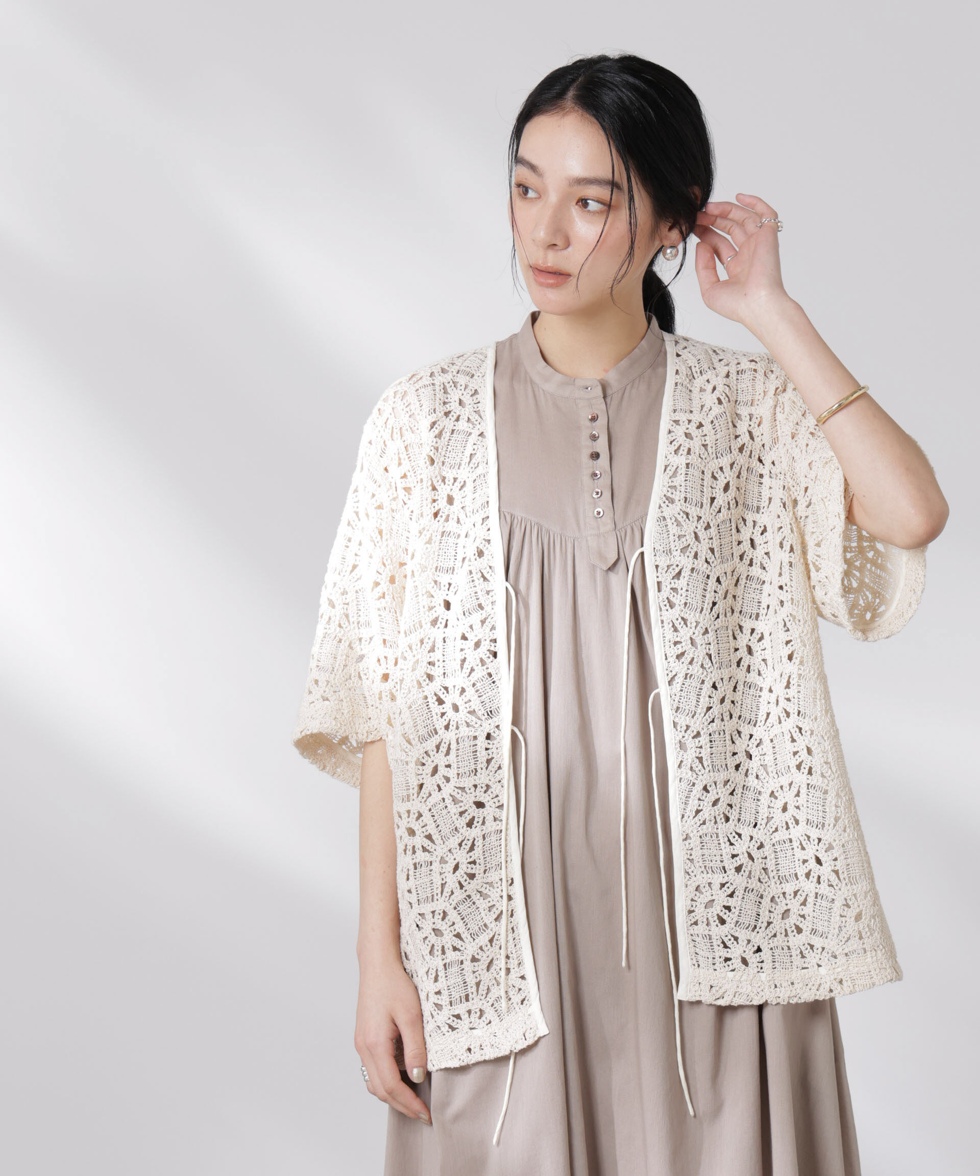 nano･universe「コットンコードレースジャケット（セットアップ可）」|テーラードジャケット|