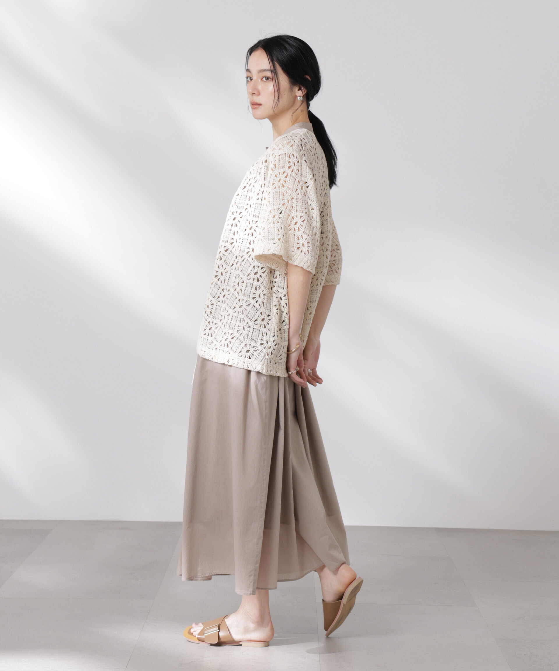 nano･universe「コットンコードレースジャケット（セットアップ可）」|テーラードジャケット|