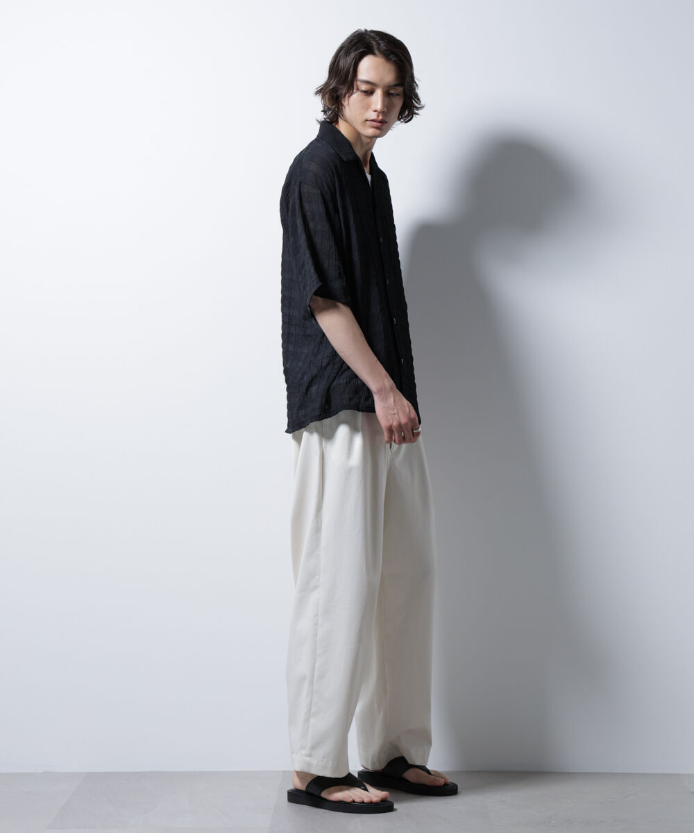 nano･universe「シースルーチェックシャツ」|シャツ・ブラウス|