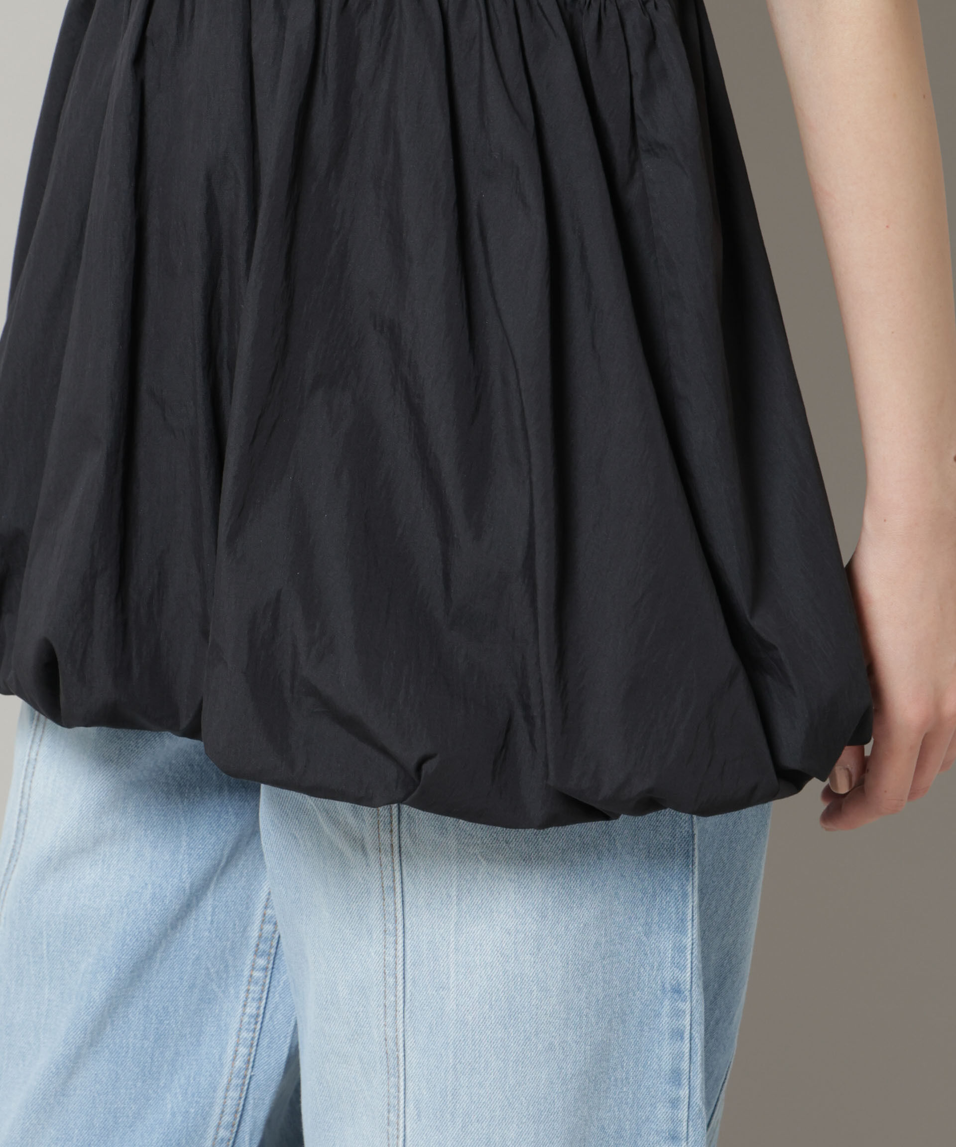 nano･universe「バルーンビスチェドッキングトップス」|Tシャツ・カットソー|