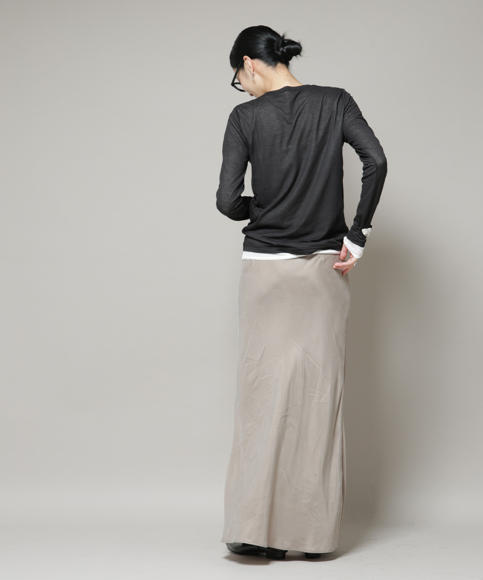 nano･universe「シアーテレコ＆天竺ロンTeeセット」|Tシャツ・カットソー|