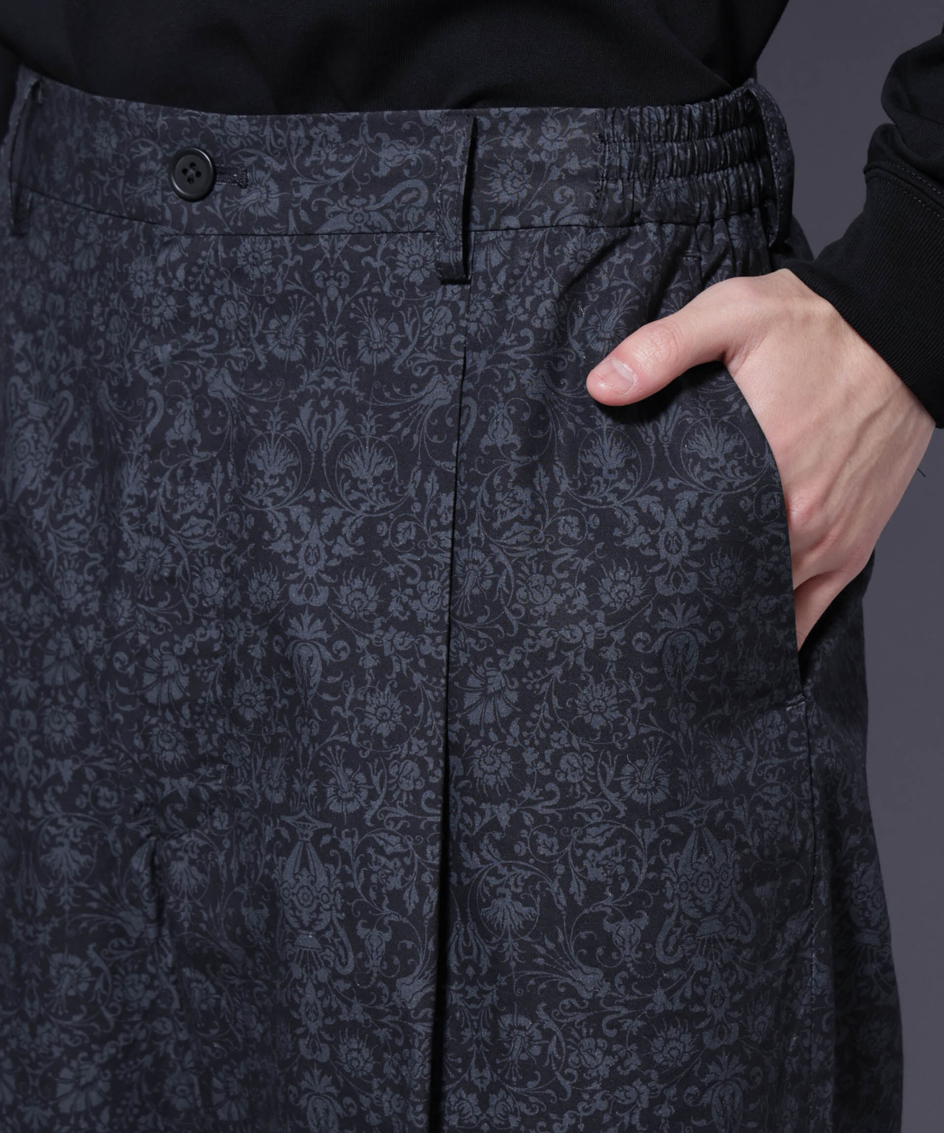 nano･universe「オリジナルパターンイージーパンツ」|チノ|