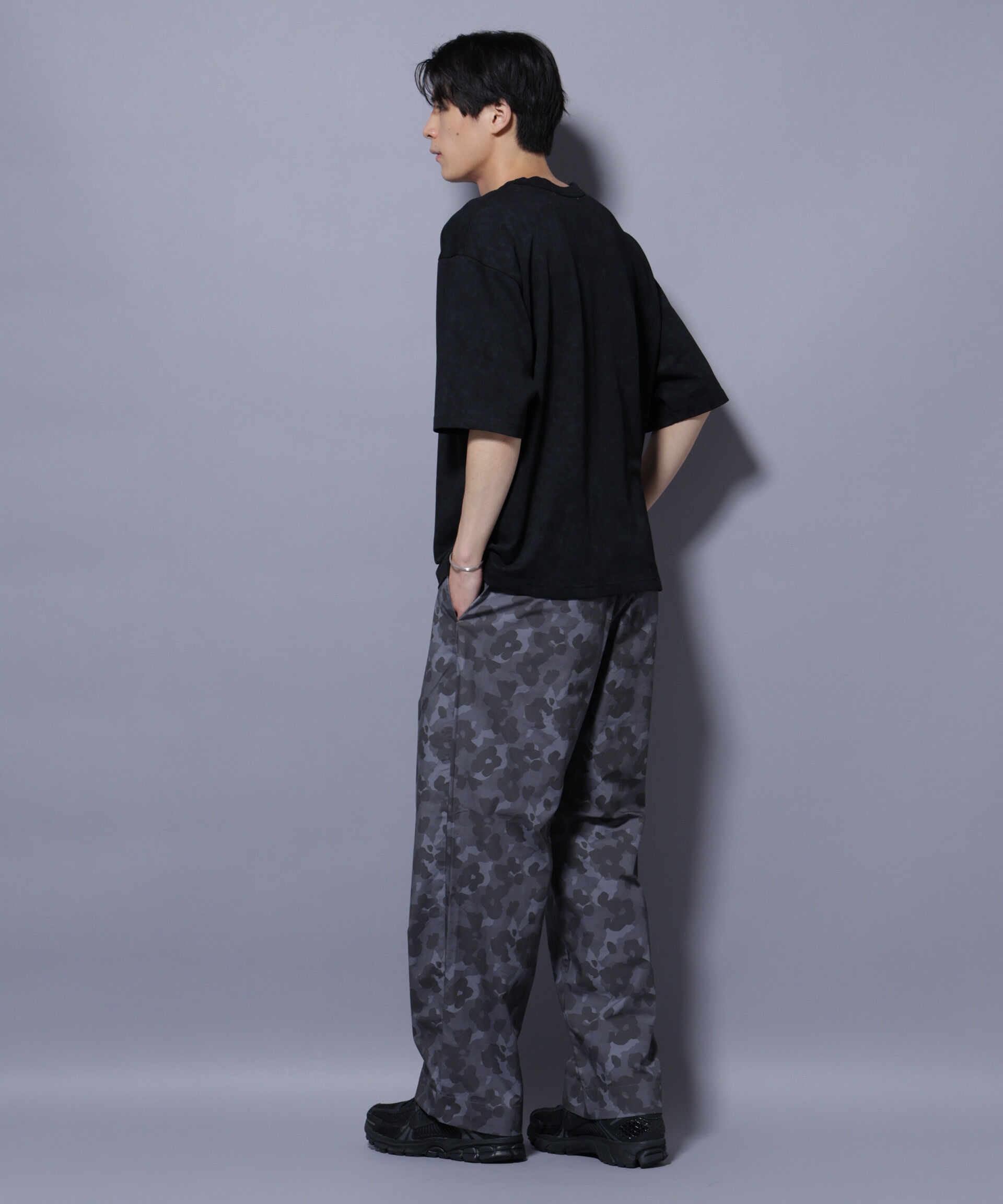 nano･universe「オリジナルパターンイージーパンツ」|チノ|