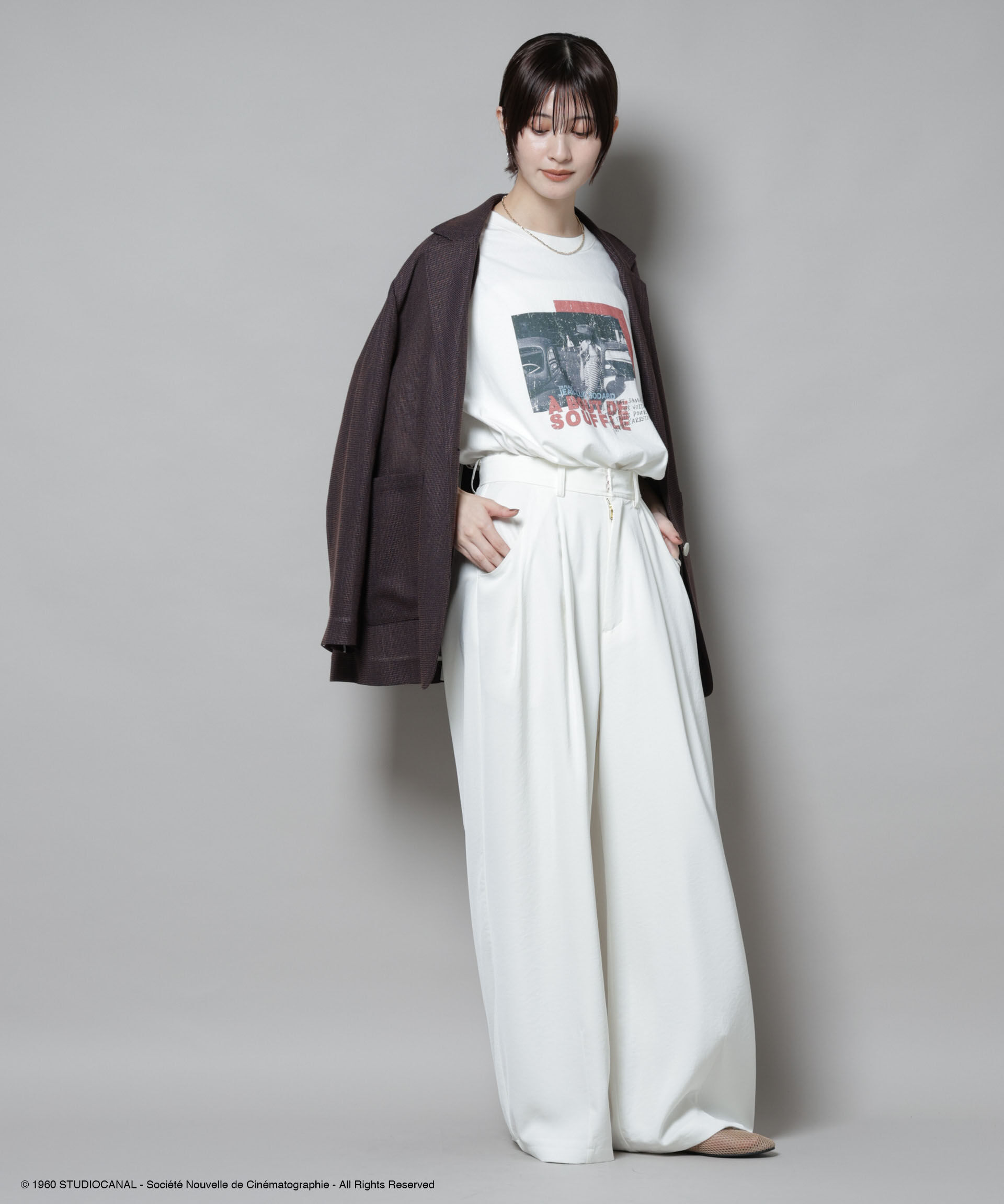 nano･universe「SmokeTシャツ」|Tシャツ・カットソー|