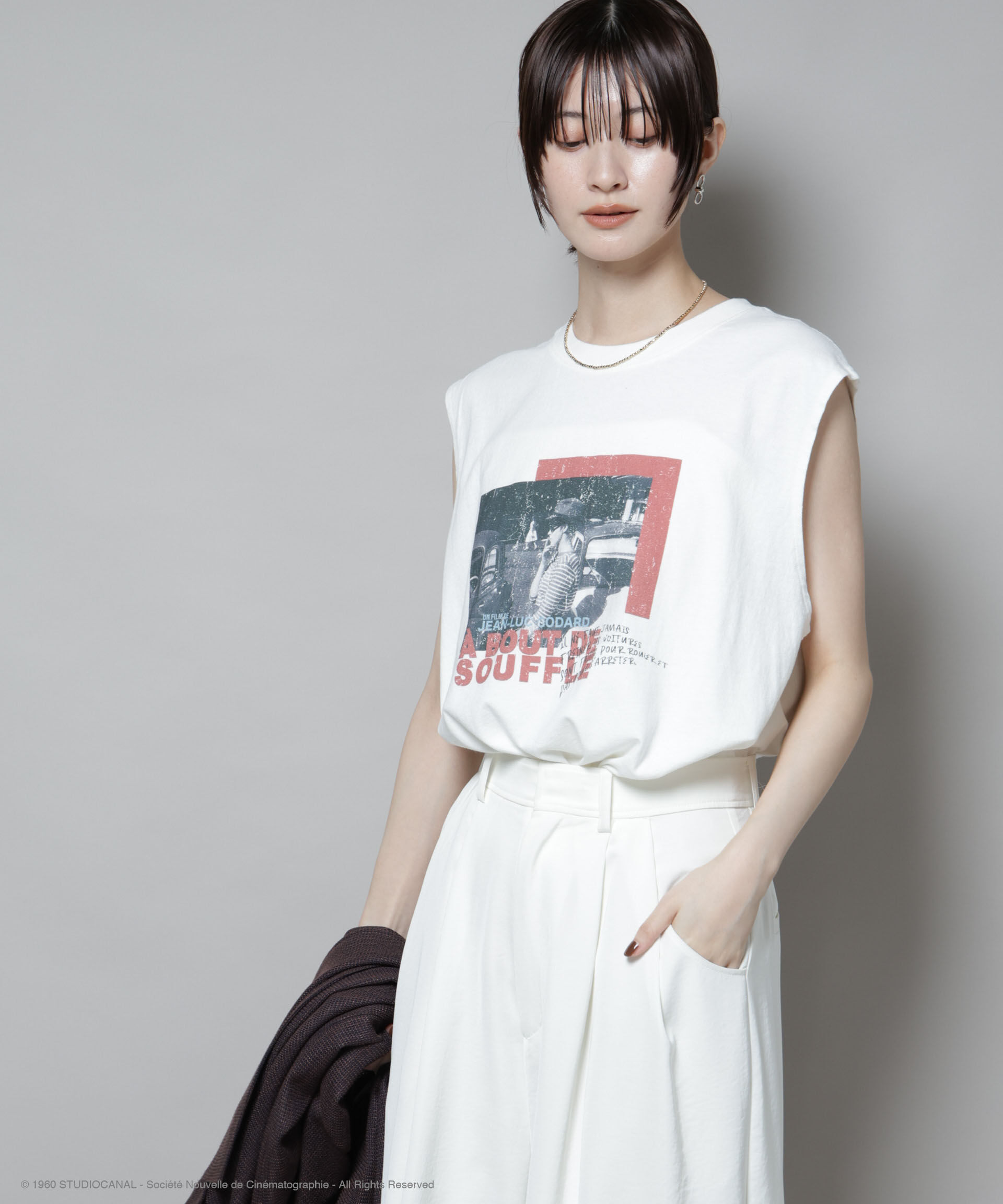 nano･universe「SmokeTシャツ」|Tシャツ・カットソー|