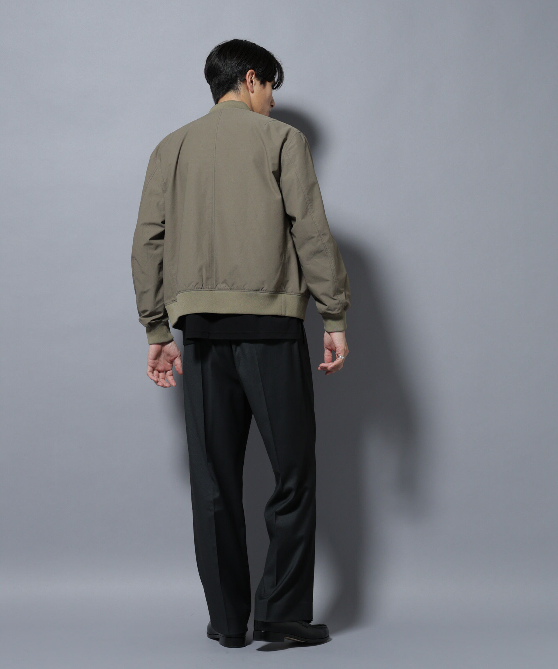 nano･universe「DELEGANTEエアリーサキソニー/CHK/ST ストレートFITパンツ(セットアップ可)」|チノ|