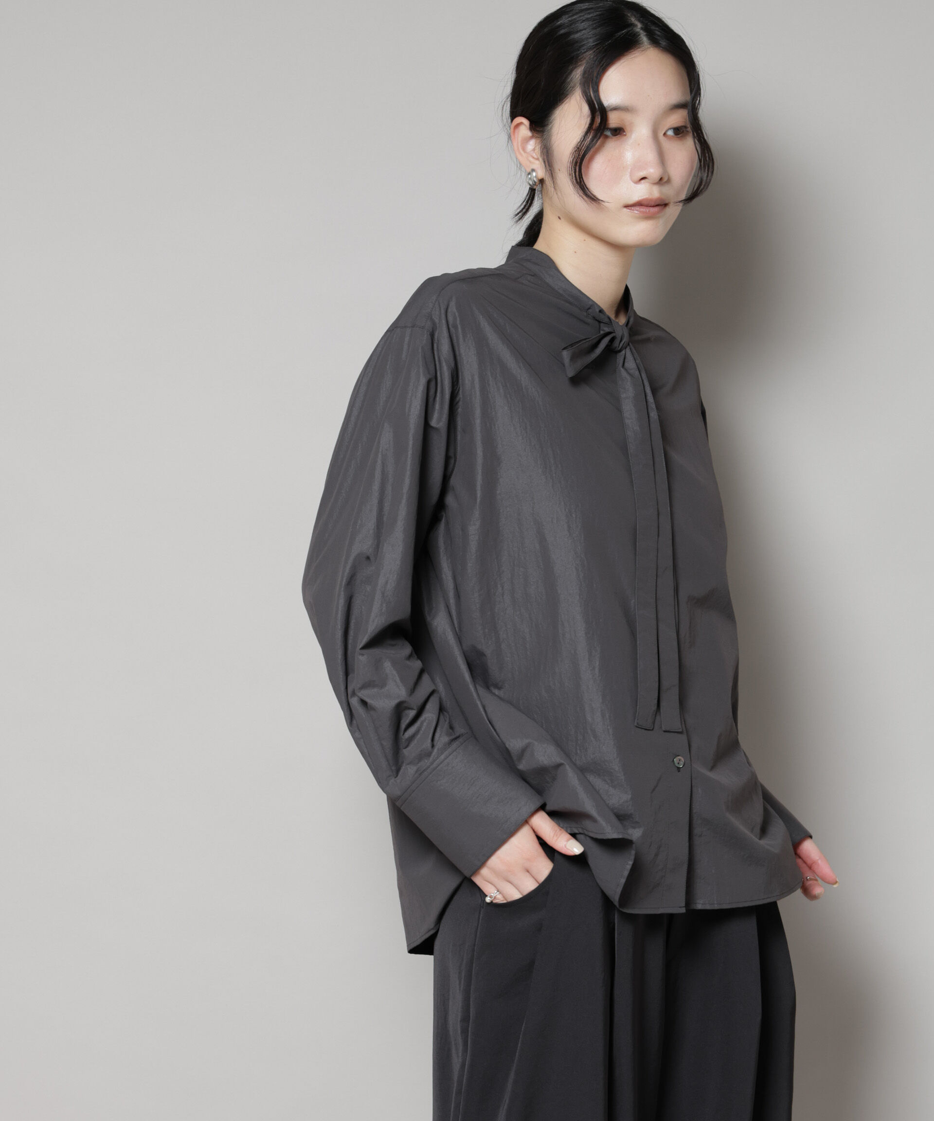 nano･universe「チンツボウタイシャツ」|シャツ・ブラウス|