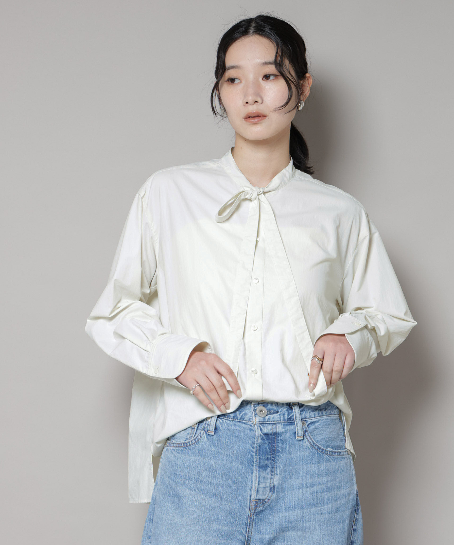 nano･universe「チンツボウタイシャツ」|シャツ・ブラウス|