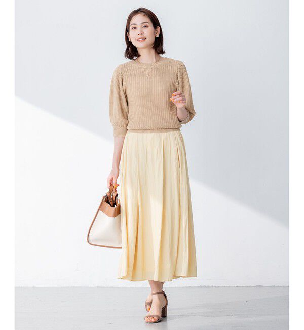 組曲「【大人気シリーズ】ギャザーライトデシン スカート」|スカート|