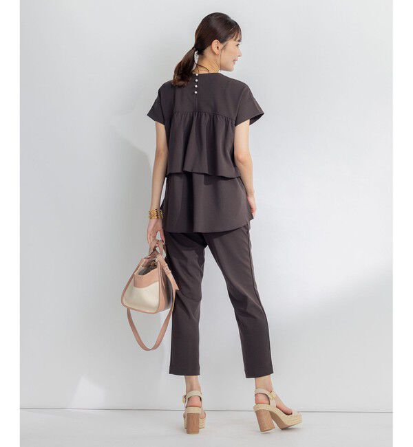 組曲「【吸湿・冷感・UVケア】スタイルアップジャージー パンツ」|その他|