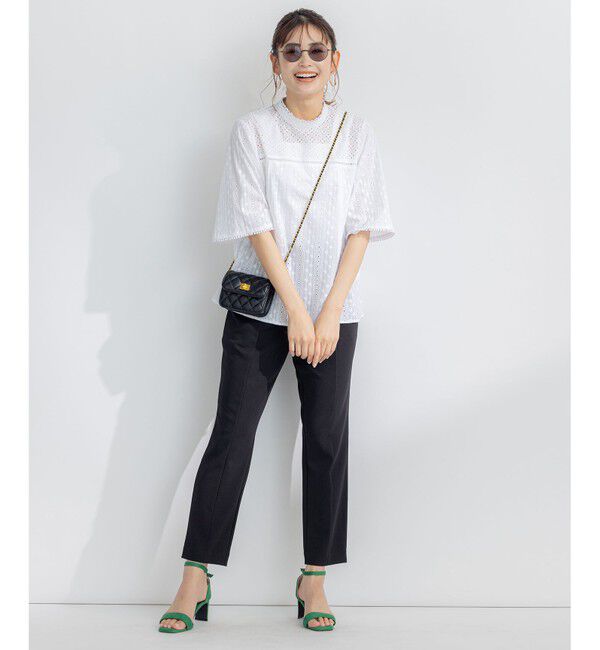 組曲「【吸湿・冷感・UVケア】スタイルアップジャージー パンツ」|その他|