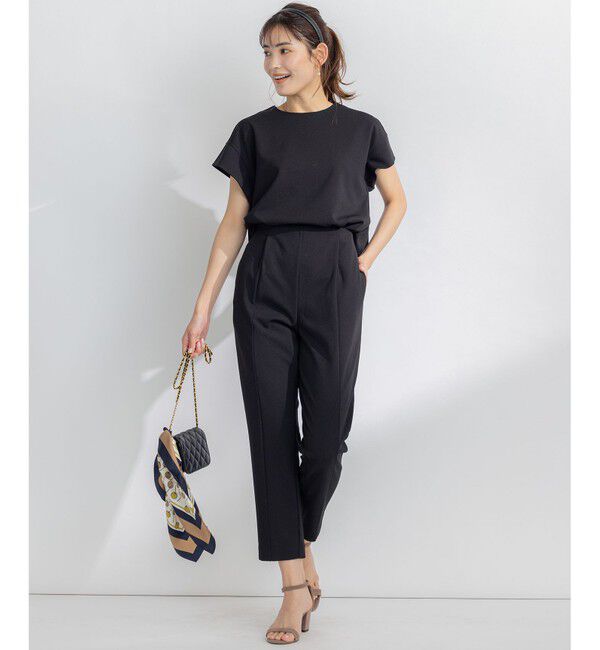 組曲「【吸湿・冷感・UVケア】スタイルアップジャージー パンツ」|その他|