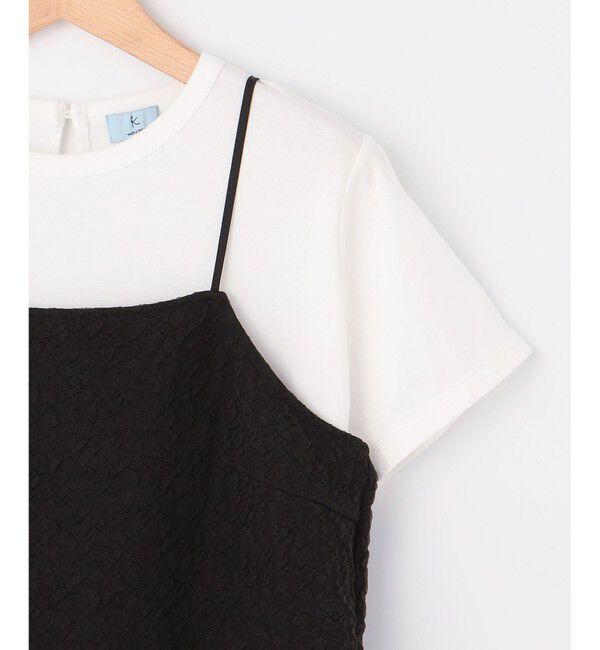 組曲「【WEB限定】レリーフジャガードキャミツインセット」|Tシャツ・カットソー|