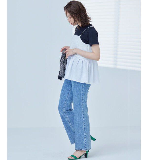 組曲「【WEB限定】レリーフジャガードキャミツインセット」|Tシャツ・カットソー|