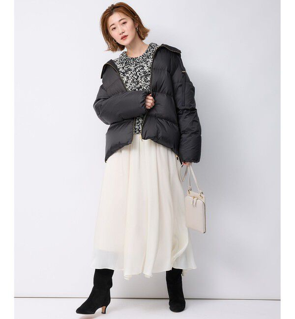 23区「【洗える】シレータフタ コンパクト ダウンコート」|ダウン|