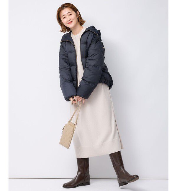 23区「【洗える】シレータフタ コンパクト ダウンコート」|ダウン|