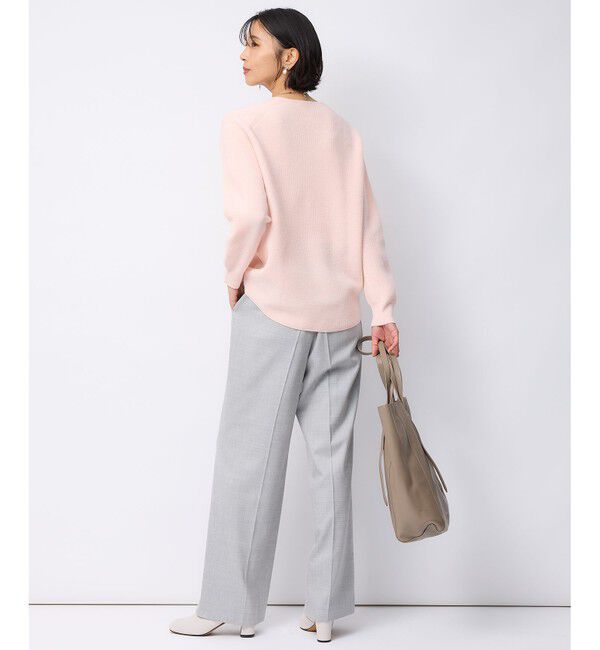 23区「【洗える】ウールカシミヤ Vネック ニット」|ニット・セーター|