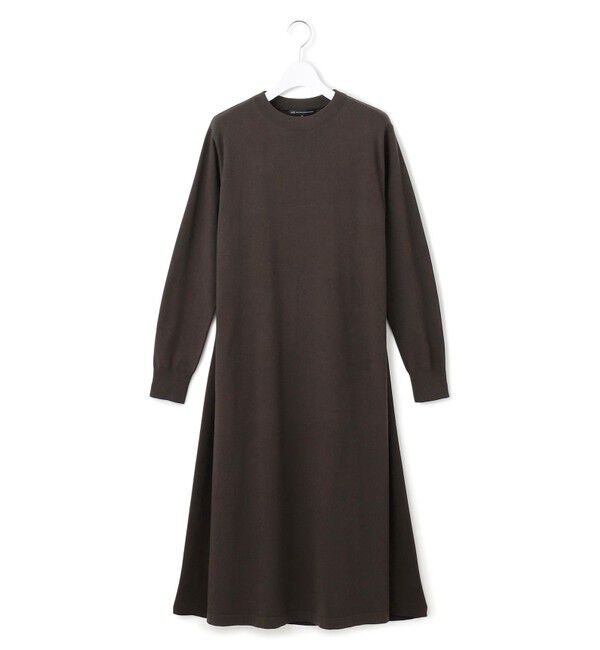 23区「【洗える/吊り干しOK】ヴィスコースストレッチ  バックデザイン ニットワンピース」|ワンピース|