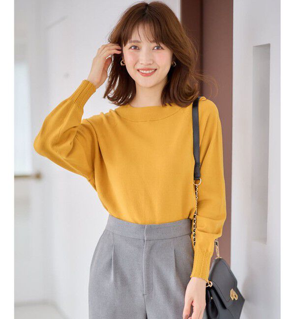 any SiS「【CICA加工】ケーブルリブ ニット」|ニット・セーター|