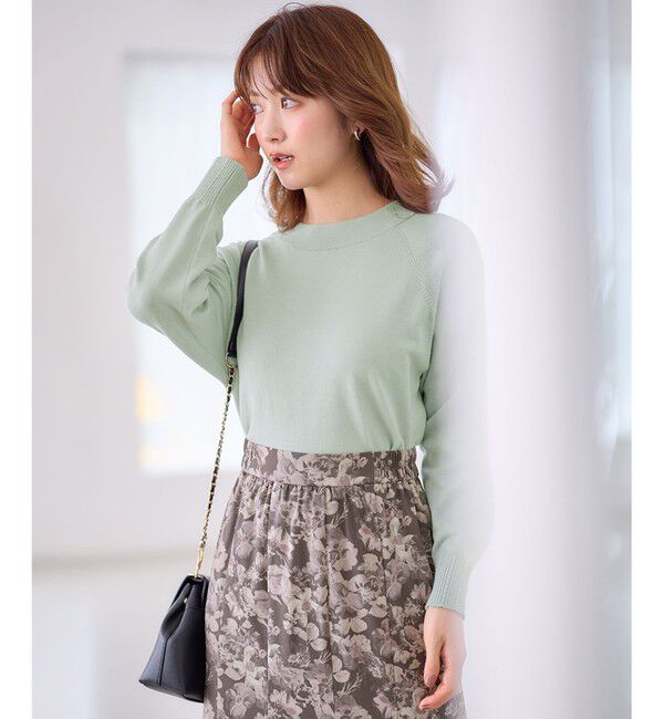 any SiS「【CICA加工】ケーブルリブ ニット」|ニット・セーター|