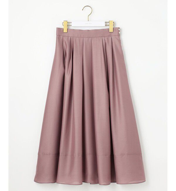 any SiS「【洗える】シアーチンツタック スカート」|スカート|