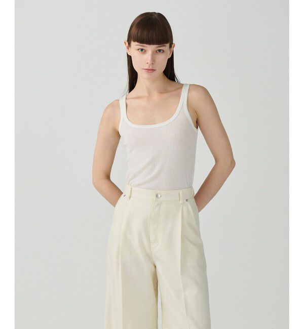 Grace Class「シルクカシミヤタンクトップ」|タンクトップ|ホワイト
