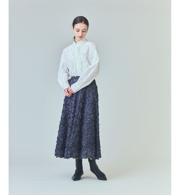 Grace Class「コサージュドレスシャツ」|シャツ・ブラウス|