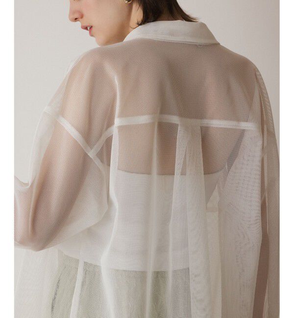 Diagram「メッシュオーバーシャツ」|シャツ・ブラウス|