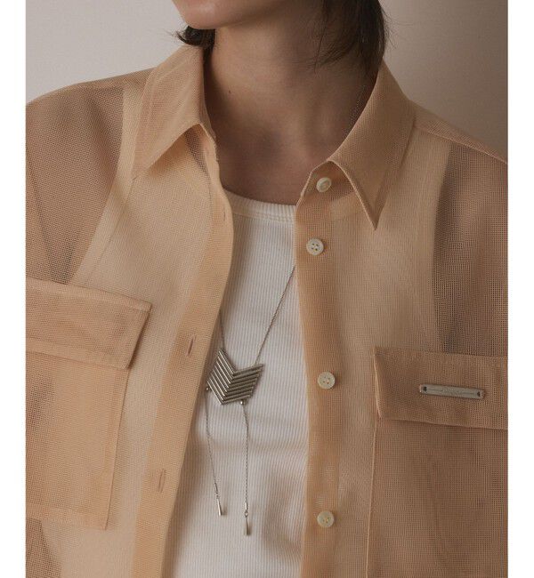 Diagram「メッシュオーバーシャツ」|シャツ・ブラウス|