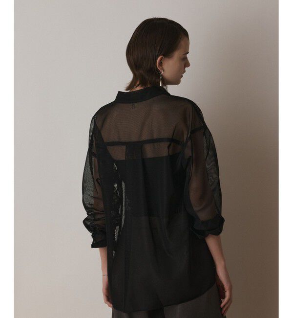 Diagram「メッシュオーバーシャツ」|シャツ・ブラウス|