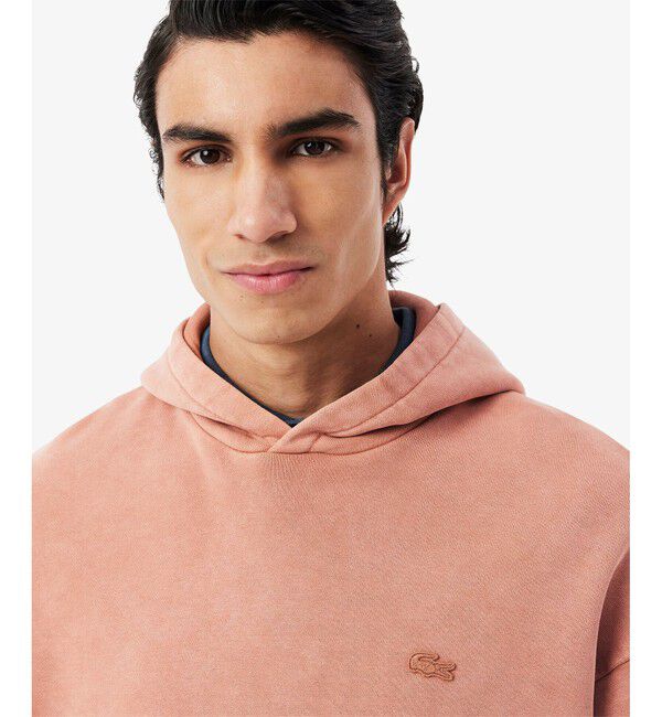 LACOSTE「ウォッシュエフェクトクルーネックスウェット」|パーカー|