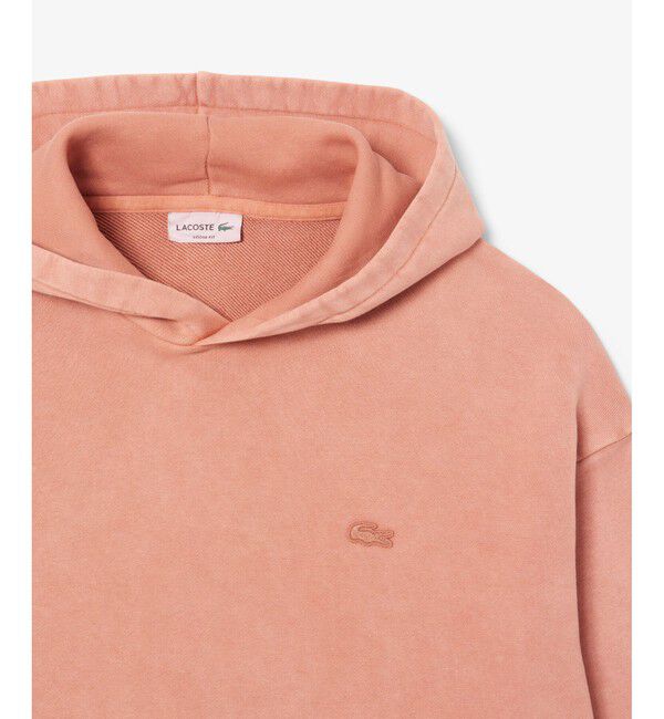 LACOSTE「ウォッシュエフェクトクルーネックスウェット」|パーカー|