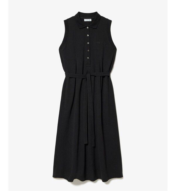 LACOSTE「ノースリーブポロドレス / マキシ丈ワンピース」|ワンピース|