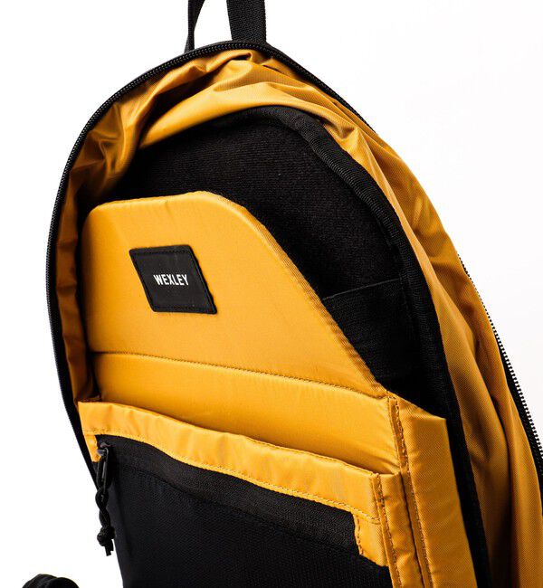 NOLLEY'S goodman「【WEXLEY/ウェクスレイ】STEM POLYESTER BLACK STBP13」|リュック|