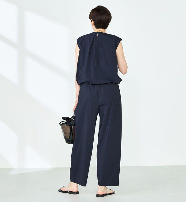 NOLLEY'S「《セットアップ対応》撥水ストレッチタフタツータックパンツ」|その他|