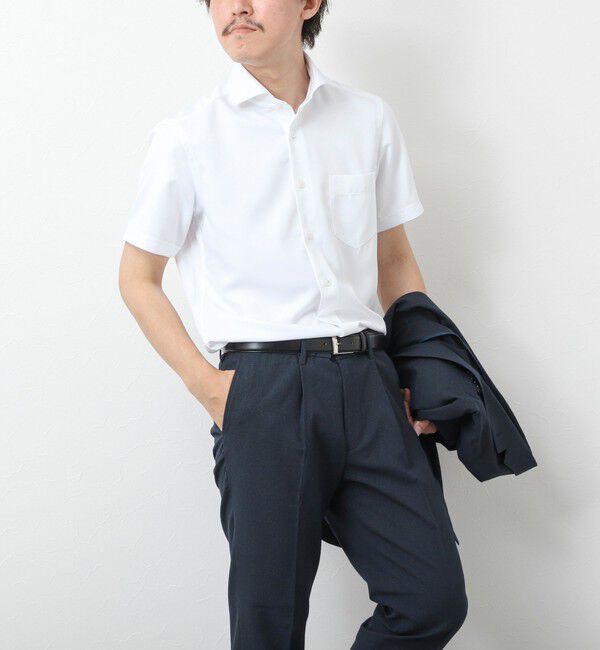 NOLLEY'S goodman「《ビジカジ対応》【SMART TECH】吸水速乾 イージーアイロンWD SS 25SS」|シャツ・ブラウス|