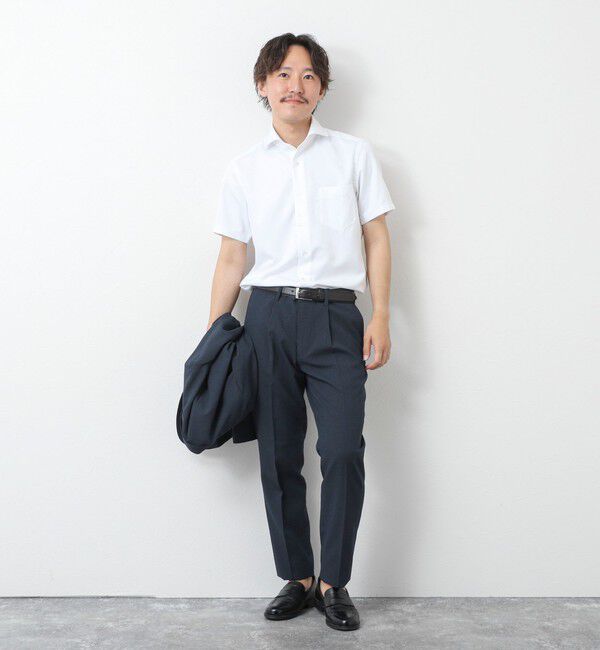 NOLLEY'S goodman「《ビジカジ対応》【SMART TECH】吸水速乾 イージーアイロンWD SS 25SS」|シャツ・ブラウス|