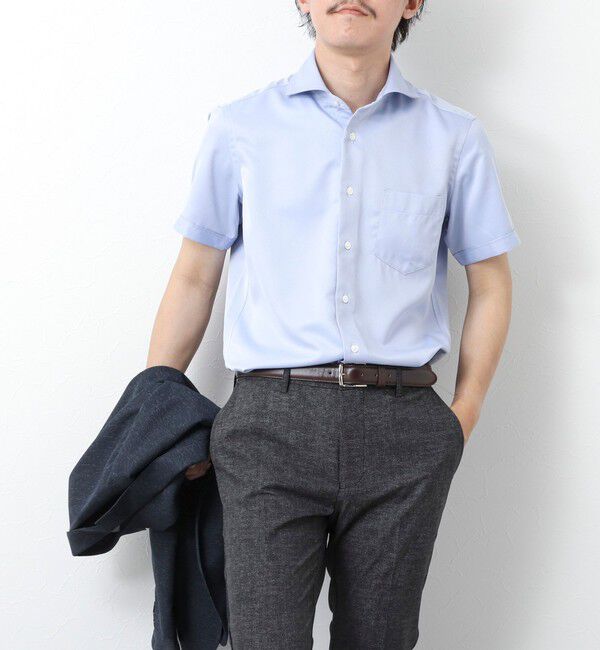 NOLLEY'S goodman「《ビジカジ対応》【SMART TECH】吸水速乾 イージーアイロンWD SS 25SS」|シャツ・ブラウス|