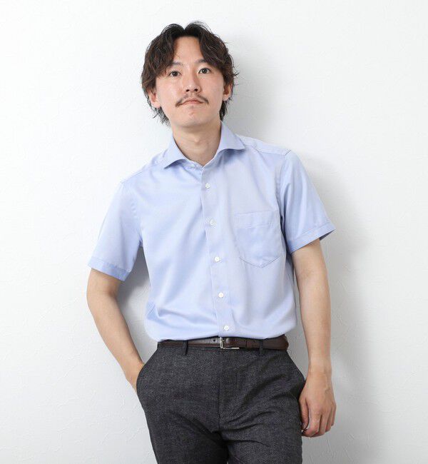 NOLLEY'S goodman「《ビジカジ対応》【SMART TECH】吸水速乾 イージーアイロンWD SS 25SS」|シャツ・ブラウス|