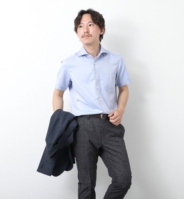 NOLLEY'S goodman「《ビジカジ対応》【SMART TECH】吸水速乾 イージーアイロンWD SS 25SS」|シャツ・ブラウス|